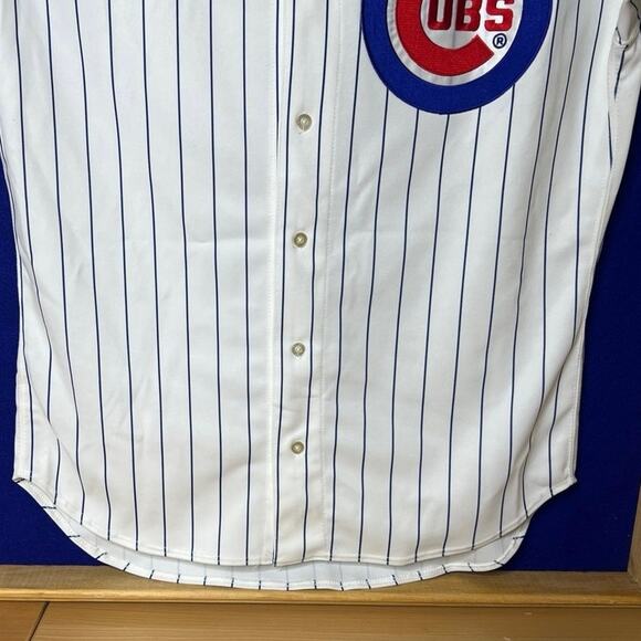 ˚₊‧꒰ა ☆ ໒꒱ ‧₊˚MARK PRIOR #22 Chicago Cubs Majestic SZ.48 MLB Jersey (3B- DT) - Picture 3 of 8